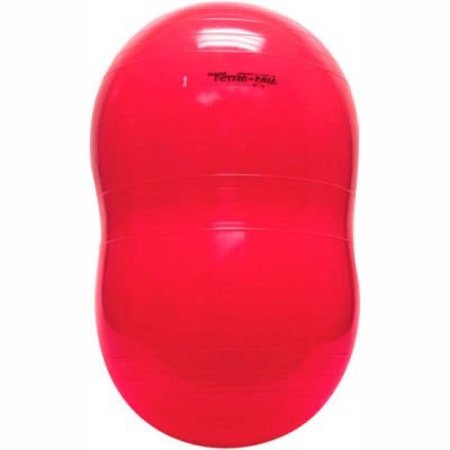 FABRICATION ENTERPRISES PhysioGymnic„¢ Molded Vinyl Inflatable Exercise Roll, 40 cm (16"), Red 30-1721